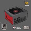 MARS GAMING MPVU750SIM, 750W FULL MODULAR PSU, DC-DC & SMD TECH, 80PLUS SILVER, APFC, ULTRA SILENT AI2-RPM & 140MM SI COPPER FAN, JAPANESE CAPACITORS, 10 YEARS WARRANTY, BLACK/RED
