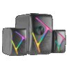MARS GAMING MS-H21, RGB 2.1 GAMING SPEAKERS 35W SUBWOOFER, 3D SURROUND INVERTED DRIVER SYSTEM, BLACK