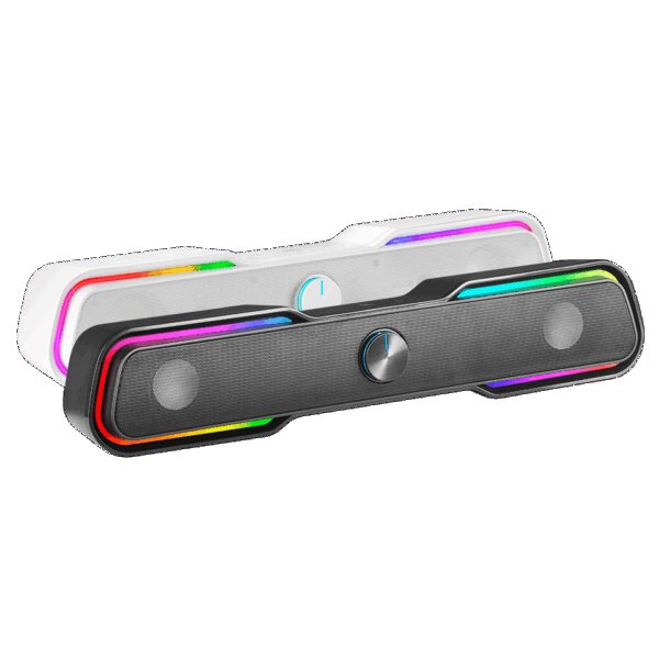 MARS GAMING MSBX, RGB SOUNDBAR 10W USB, JACK + BLUETOOTH 5.0, DYNAMIC RGB, BLACK