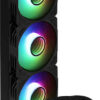 AEROCOOL MIRAGE L360 INFINITY MIRROR ARGB WATER., TDP550, 3x12CM ARGB FAN, WHITE