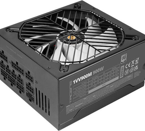 xlarge_20251031111246_560053a8 TACENS VALEO V 900M, 900W MODULAR ATX 3.1 PSU, PCIe 5.1 WITH 12V-2x6 NATIVE CABLE, AI2-RPM & 0dB PRO SILENCE II TECH, APFC, 80PLUS SILVER, 105º JAPANESE CAPACITORS, SMD & DC-DC TECH, 10 YEARS WARRANTY, 140MM SI COPPER-ALUMINIUM CORE FAN, BLACK