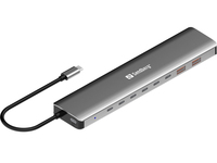 Sandberg USB-C to 8 x USB-C + 2xUSB-A 100W
