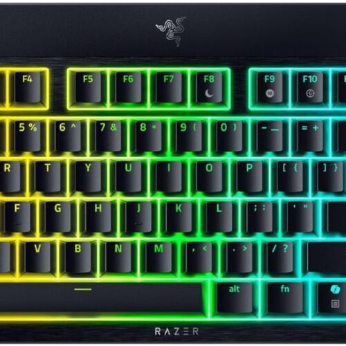 Razer BlackWidow V4 Low Profile Tenkeyless HyperSpeed - Wireless RGB Keyboard - Green Switch