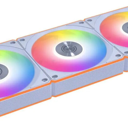 Lian Li UNI RGB FAN CL WIRELESS 120mm White - (3pcs) - W/ controller - Static Pressure