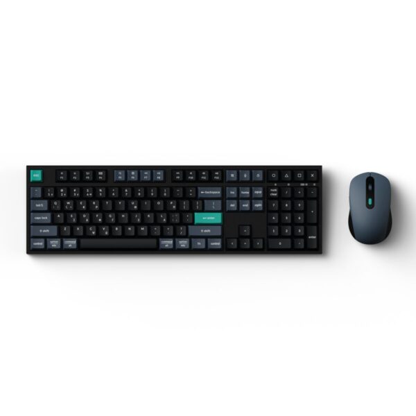 Keychron B36 Combo (KCBD2-GR) Wireless Keyboard and Mouse 100% GR Layout Black-Green
