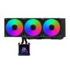Lian Li Hydroshift II LCD-S 360CL Black - RGB AIO CPU Cooler - 3.4" Screen - 1851/1700, AM5/AM4