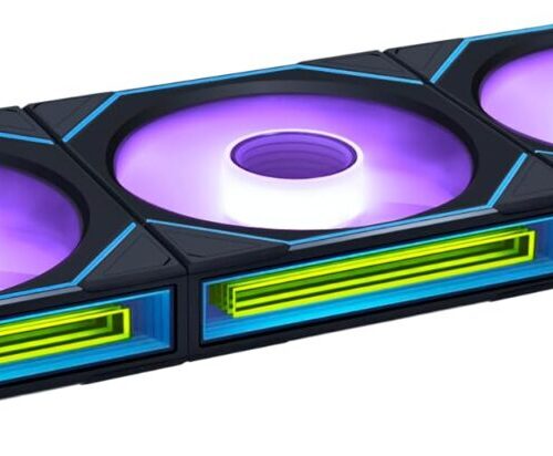 Lian Li UNI FAN SL INFINITY Wireless 3-Pack Black aRGB PWM 120mm 0~2200RPM Controller Included