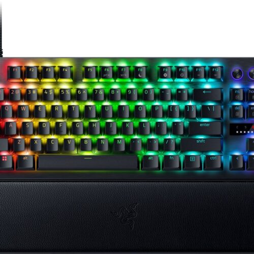 Razer HUNTSMAN V3 PRO TENKEYLESS 8KHz ANALOG - 8K Polling Rate - RGB Optical Gaming Keyboard - Rapid