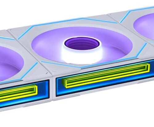 Lian Li UNI FAN SL INFINITY Wireless 3-Pack White aRGB PWM 120mm 0~2200RPM Controller Included