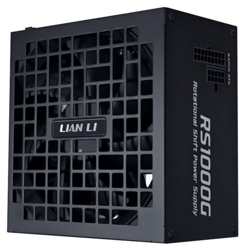 Lian Li RS1000G  Black - 1000 Watt 80+ Gold PSU - 12V-2x6 Colored Cable - RS Hub - Fully Modular