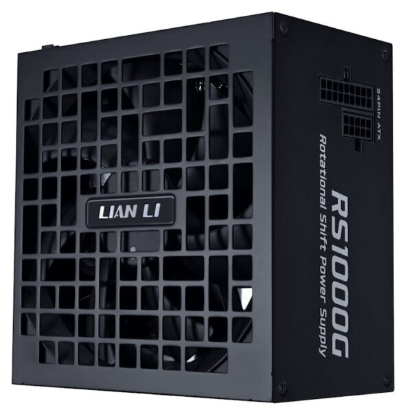 Lian Li RS1000G  Black - 1000 Watt 80+ Gold PSU - 12V-2x6 Colored Cable - RS Hub - Fully Modular