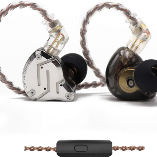 61ZCn4MI74L._AC_SL1500_-copy-coσpy KZ ZS10 PRO Black With Mic - IEM 3,5 Musician In Ear Monitor Earphones, 4BA+1DD 5 Driver 10mm, metal