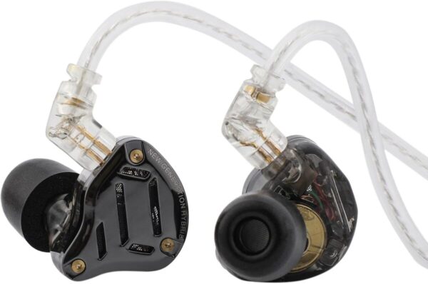 KZ ZS10 PRO 2 No Mic - IEM 3,5 In Ear Monitor Earphones, 4-level switch, Hybrid 10mm, metal, stereo