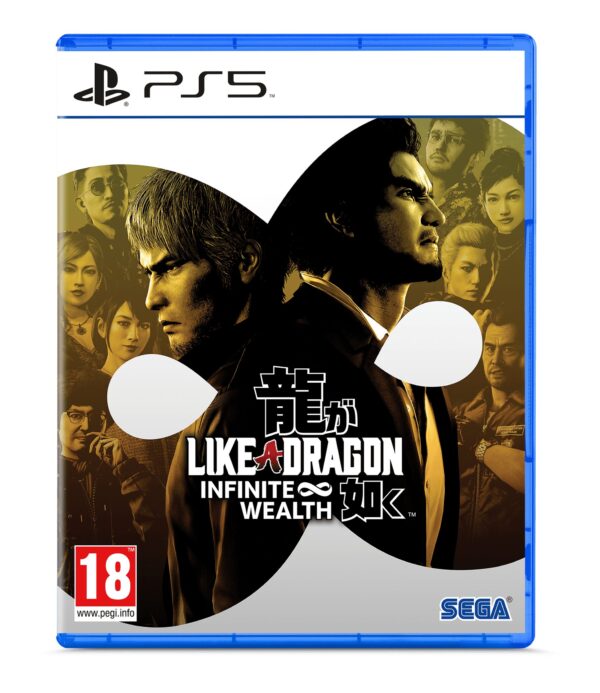 Elvis_PS5_PACKFRONT_3D_PEGI_Final Like A Dragon: Infinite Wealth PS5
