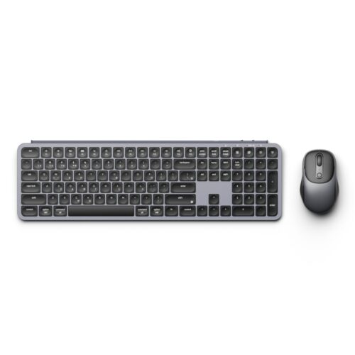 Keychron B6 Pro Combo (KCBD4-GR) Ultraslim Wireless Keyboard and Mouse 100% GR - Space Grey