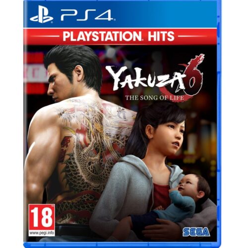PS4_Y6_PSHITS_JEWELCASE_STRAIGHT_1P_EU_PEGI YAKUZA 6: SONG OF LIFE PS4