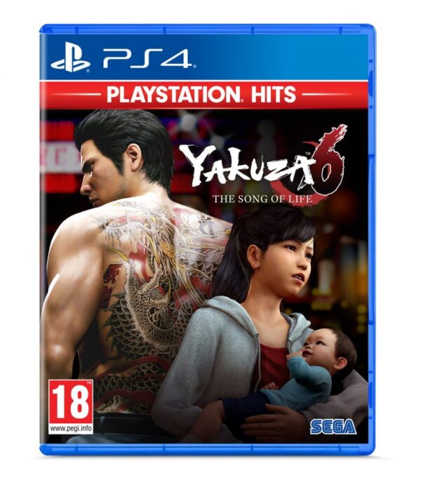 PS4_Y6_PSHITS_JEWELCASE_STRAIGHT_1P_EU_PEGI YAKUZA 6: SONG OF LIFE PS4