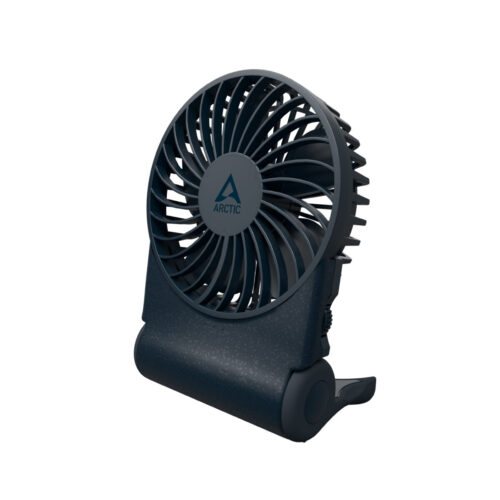 ARCTIC Summair2Go -  Dark Blue Portable Battery-Powered Handheld Fan w. Battery