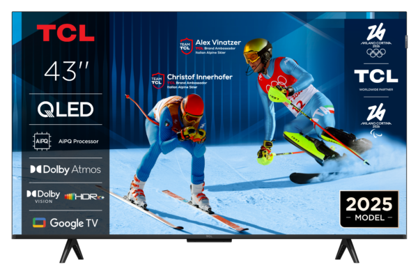 TCL 43P7K 4K QLED 60HZ TV (2025)