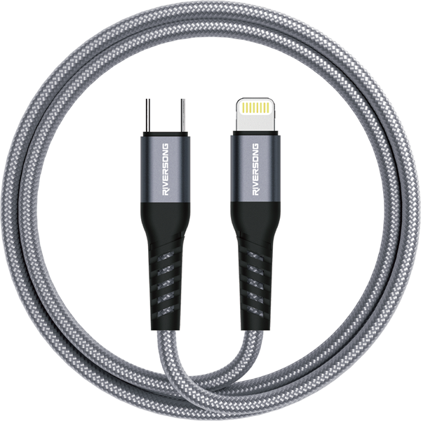Riversong Cable Type-C to Lightning 27W Hercules C6 1.2m Gray