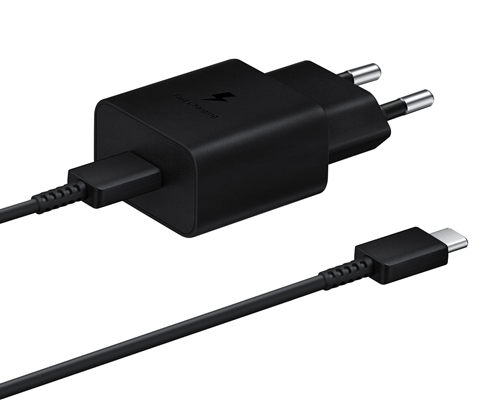 ep-t1510xbegeu Samsung Fast Travel Charger 15W + Cable Type C To Type C Black
