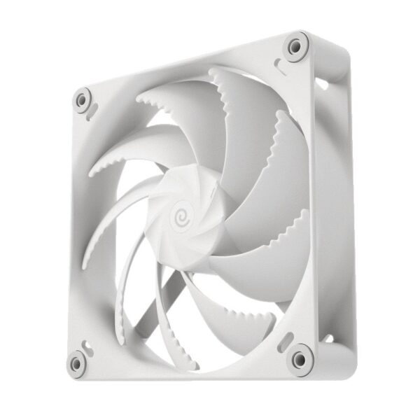 havn-product-h-series-fan-h14-si3 HAVN H12 Single Pack White 120mm A-RGB Metal Core Case Fan