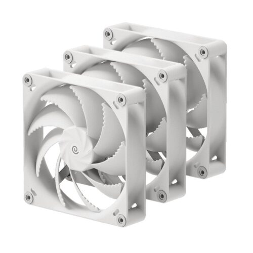 HAVN H12 Triple Pack White 120mm A-RGB Metal Core Case Fan