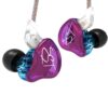 kz-zst-hybrid-iem-earphones-kz-music-store-1 KZ ZST Purple No Mic - IEM 3,5 In Ear Monitor Earphones, Dynamic Hybrid Dual Driver 1BA+1DD