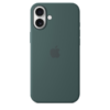 Apple iPhone 16 Plus Silicone Case with MagSafe Lake Green