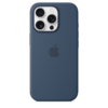 Apple iPhone 16 Pro Silicone Case with MagSafe Denim