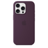 Apple iPhone 16 Pro Silicone Case with MagSafe Plum