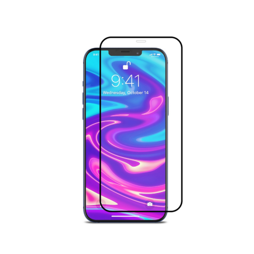vitemp139bk Vivid Full Face Tempered Glass Apple iPhone 12/12 Pro Black