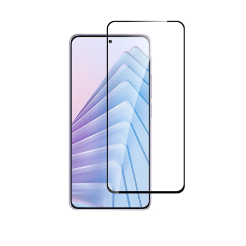 vitemp428bk Vivid Full Face Tempered Glass Redmi Note 14 4G Black